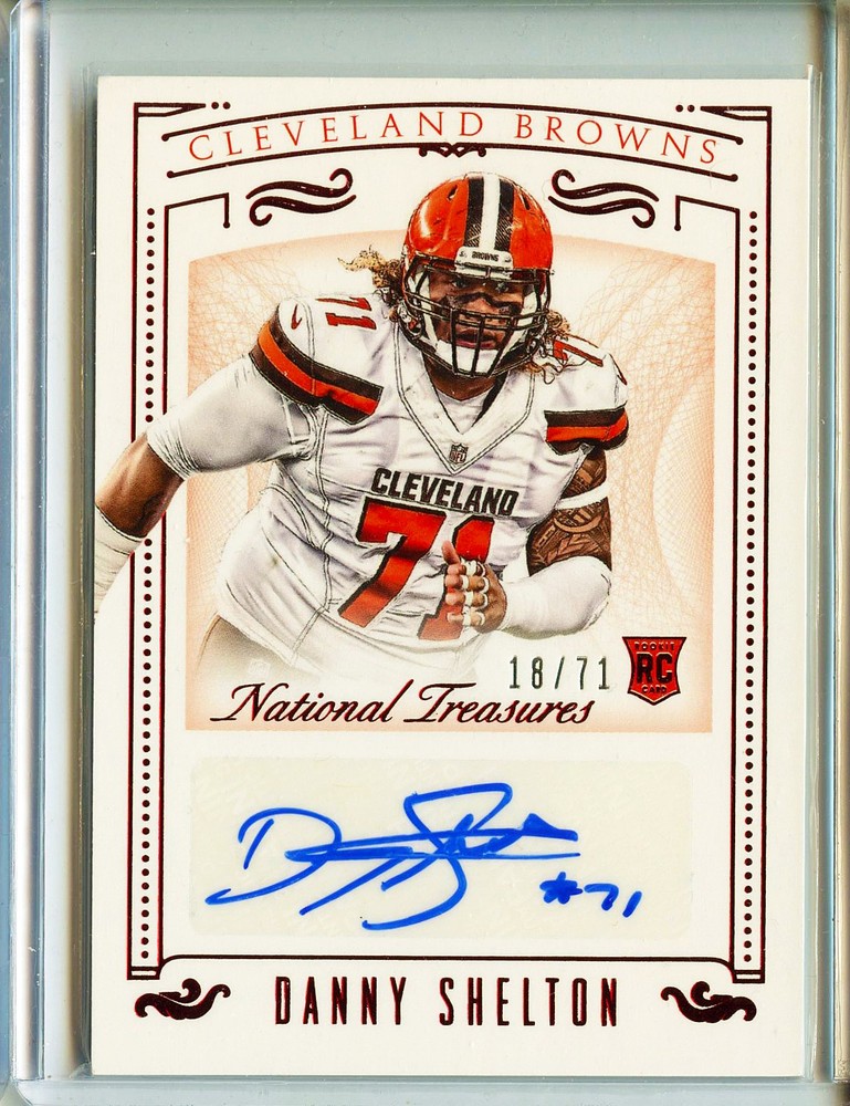 2015 – Panini – National Treasures – Rookie – Danny Shelton (018/071)