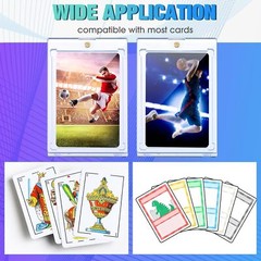 5Pack Magnetic Trading Sports Card Holders 180Pt One-Touch UV Protection Case US