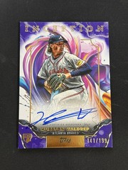 Topps 2025 Inception Hurston Waldrep Braves RESA-HW Rookie & Emerging Auto /199