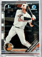 2019 Bowman Chrome Draft Adley Rutschman BDC-1 1st Chrome Prospect Orioles