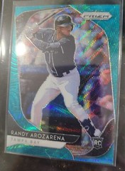 Lot Of (6) Randy Arozarena Rookies – Optic Silver,Prizm 2Teal,Tie Dye,White&RWB