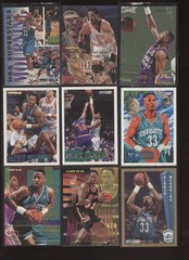 58 Lot Alonzo Mourning Rookie Sensations Jam City Rebound Kings Fleer Ultra Heat