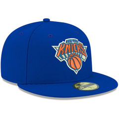 New York Knicks New Era Official Team Color 59FIFTY Fitted Hat – Royal FREE SHIP