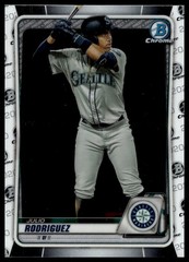 2020 Bowman Draft #BD-188 Julio Rodriguez Chrome