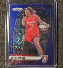 Rhyne Howard Blue Velocity Prizm 2024 WNBA Prizm Basketball Atlanta Dream
