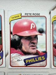 1980 Topps Philadelphia Phillies Burger King Set Pete Rose Carlton Mike Schmidt