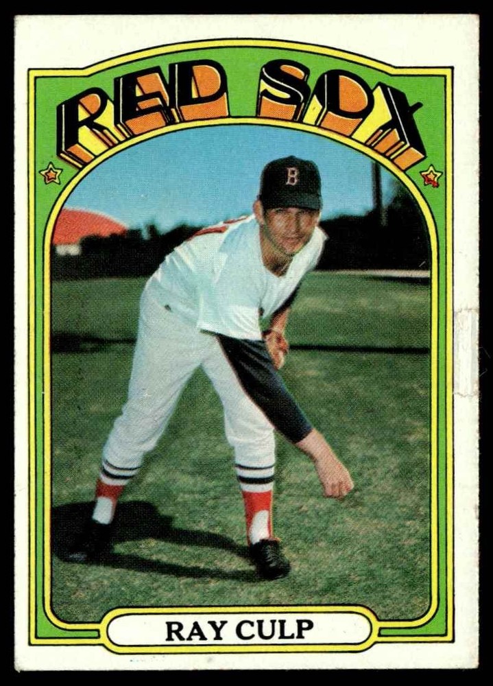 1972 Topps Ray Culp Boston Red Sox #2