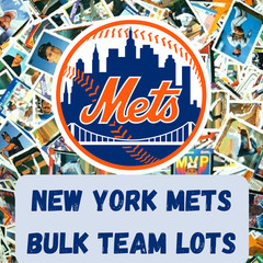 New York Mets Bulk Team Lots – Stars, HOF, Rookies, from 1980 to present
