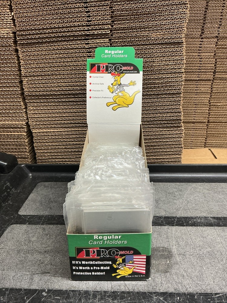 Pro-mold Regular Mini-Snaps Card Holders—35 Card Holders Per Box