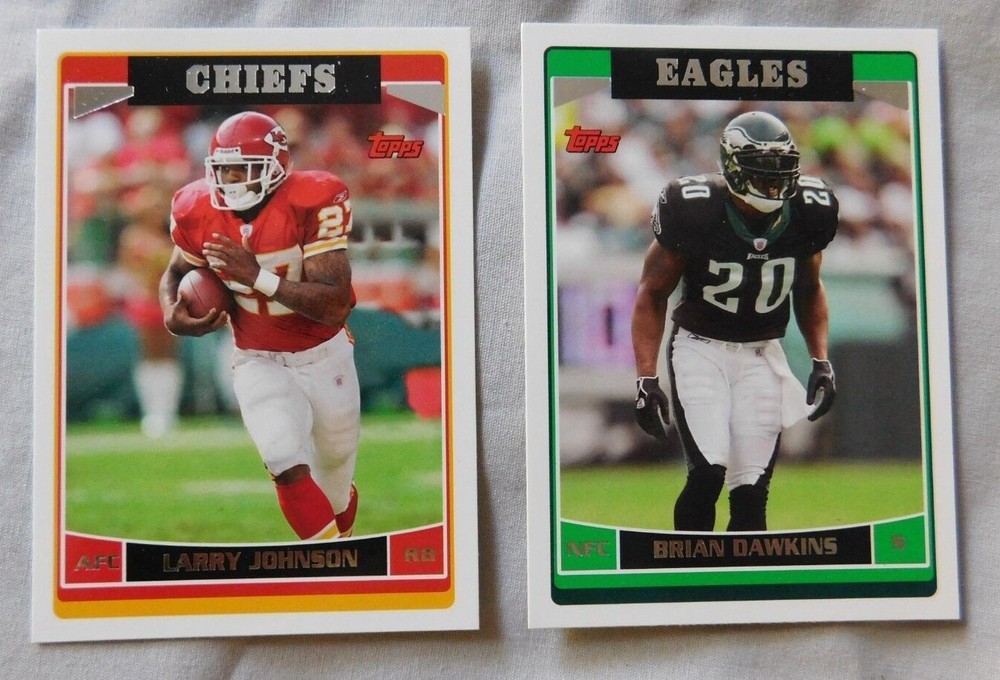 2006 Topps Football Card #1-200 Pick one