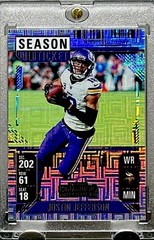Justin Jefferson RARE MOJO TICKET REFRACTOR INVESTMENT CARD FOIL SP VIKINGS MINT