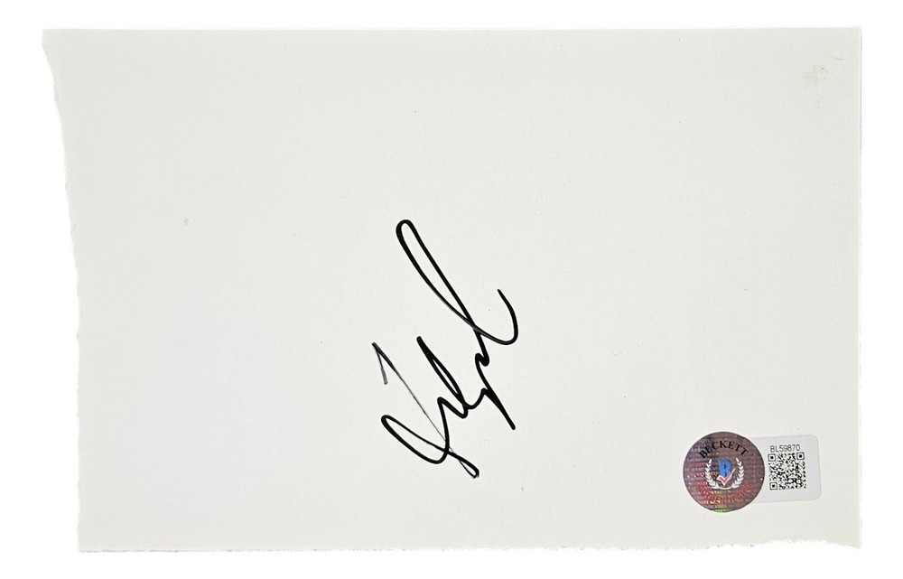 Fred Couples Signed 4×6 PGA Cut Signature BAS BL59870