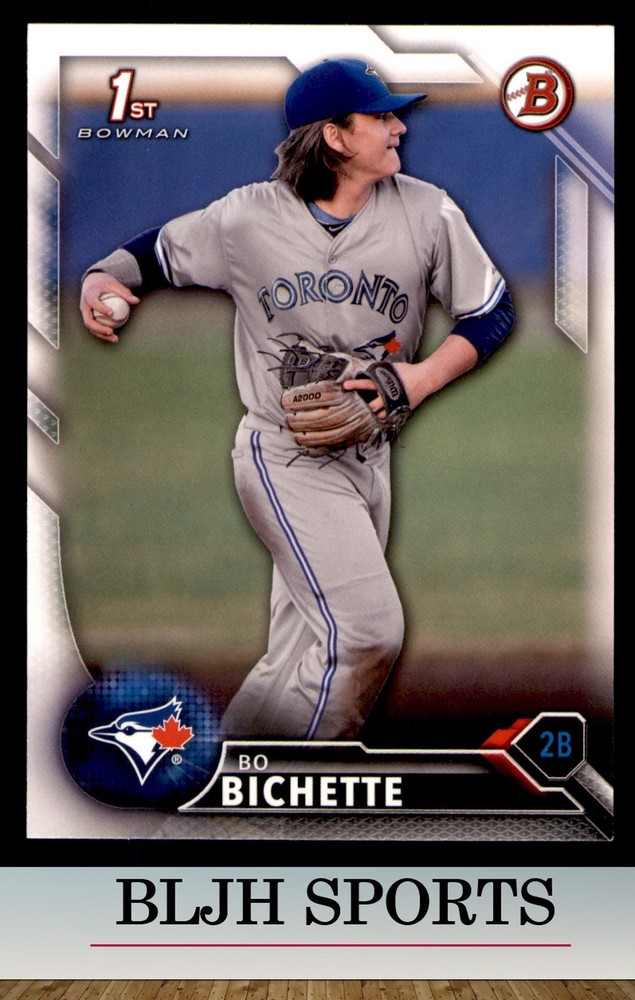 2016 Bowman Draft #BD-74 Bo Bichette Toronto Blue Jays RC (3A6)