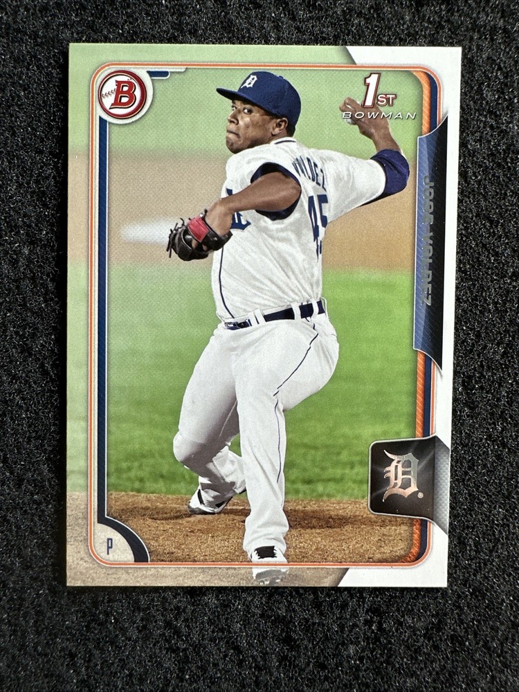 JOSE VALDEZ #BP139 2015 Bowman Baseball QTY Detroit Tigers