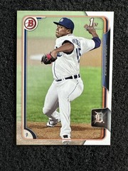 JOSE VALDEZ #BP139 2015 Bowman Baseball QTY Detroit Tigers