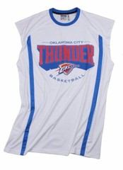 Zipway NBA Men&rsquo;s Big & Tall Oklahoma City Thunder Sleeveless Shooting Shirt