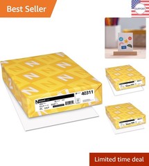 FSC Certified 90lb Index Cardstock – 250 Sheets, Perfect for Creative Printing