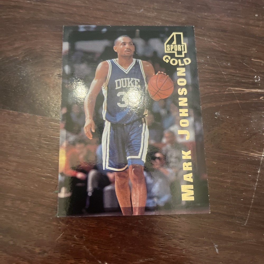 1994 Classic 4sport Error Grant Hill Mark Johnson Card 🔥 Great Condition.