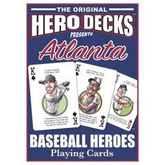 MLB Baseball Hero Decks Caricature 52 Playing Cards rare custom Parody art