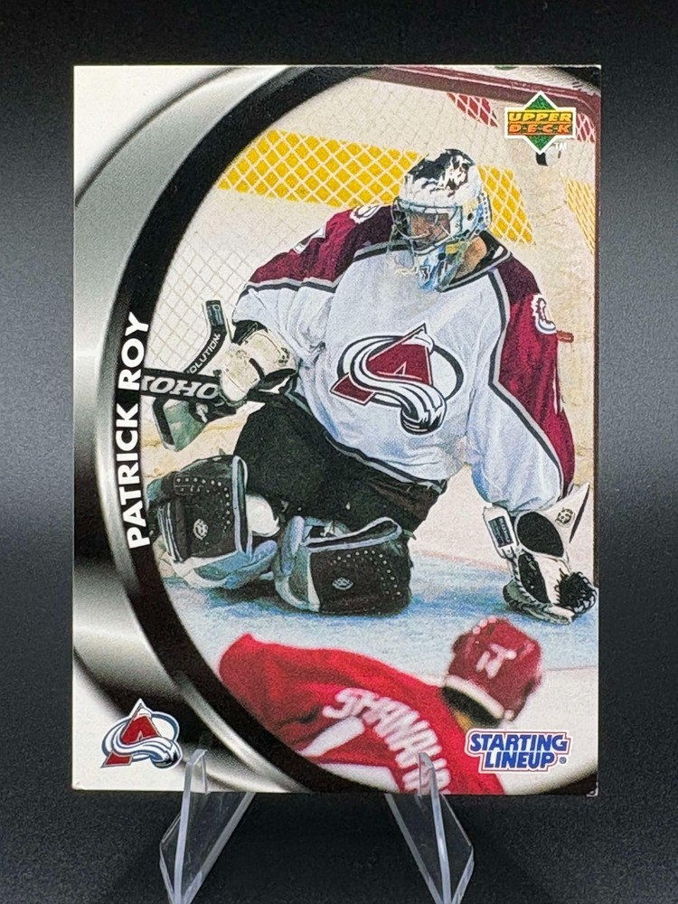 1998-99 Upper Deck PATRICK ROY Starting Lineup #SL19🔥 Avalanche (HOF)