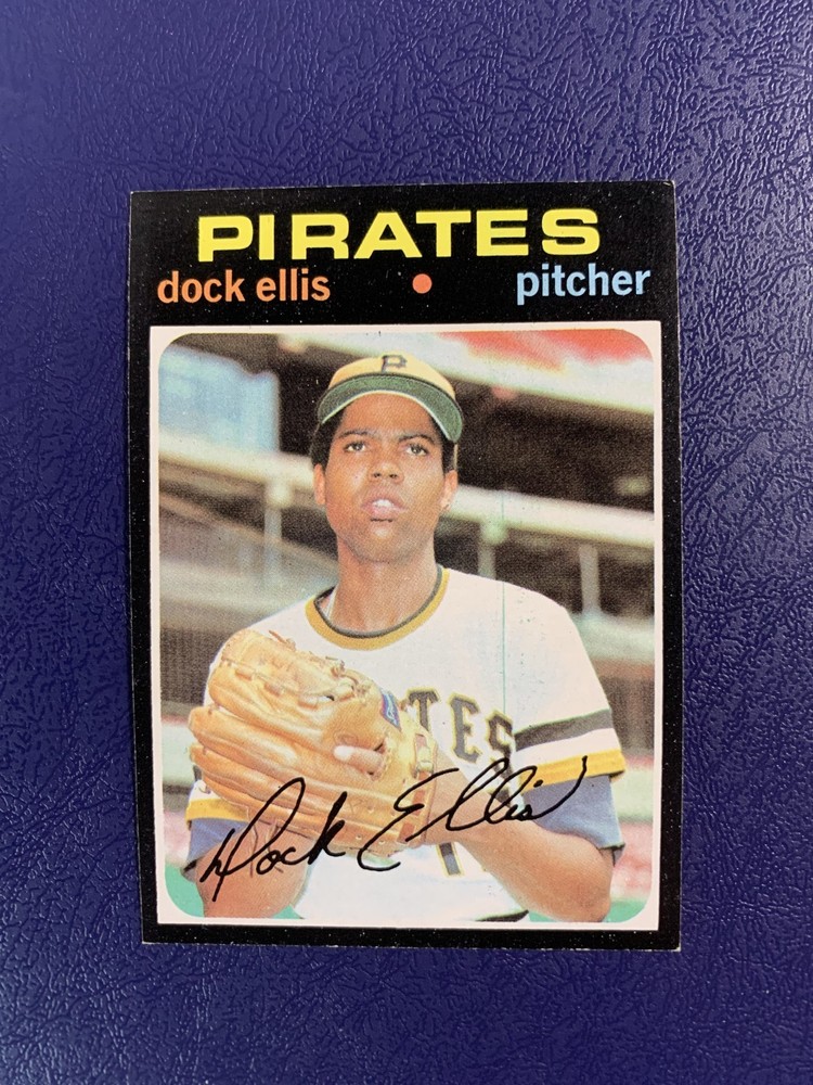1971 Topps #2 Dock Ellis – Pittsburgh Pirates – Sharp (B)