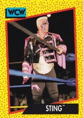 Sting 1991 Impel WCW Card #4 WWE AEW TNA NWA New Japan Pro Wrestling Superstar