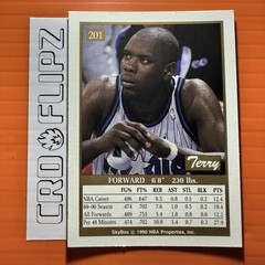 1990-91 SkyBox – #201 Terry Catledge NM Set Break.