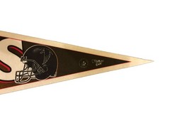 Atlanta Falcons NFL Team Pennant Lot Of 2 12X 30
