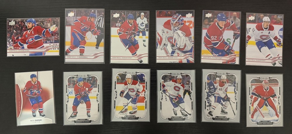 2025-26 Upper Deck Hockey Series 1/2/SP/OPeeChee – Montreal Canadiens Team Lot