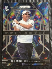 2025 Panini Prizm LIV Golf #12 Phil Mickelson Hyflyers GC Prizmatic Legend
