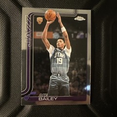 Topps 2026 Topps Chrome Update Ace Bailey Rookie #155 Utah Jazz Basketball