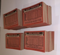 1986 Topps Original Vintage Baseball Cards Minor Stars Rookies Commons Lot x 510