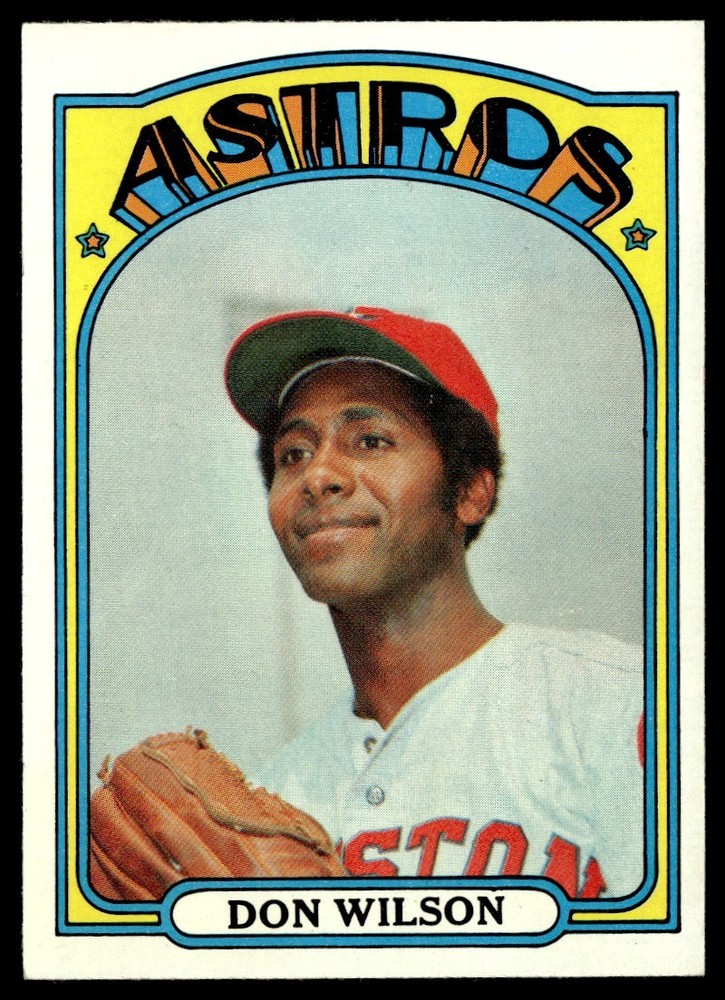 1972 Topps Don Wilson — Houston Astros #20
