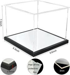 Clear Hat Display Case Acrylic Baseball Cap Holder Stand | Transparent Hat