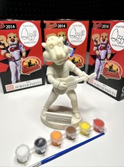 Nashville Sounds Ozzie Mascot 2014 Bobblehead Porter paints LOT OF 3
