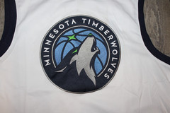 Anthony Edwards « 5 » Jersey Minnesota Timberwolves NWT WHITE NAVY BLUE SZ L
