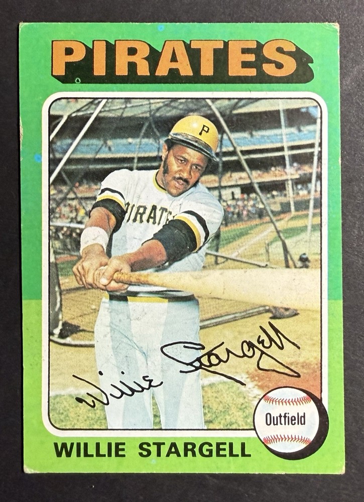 1975 Topps – Willie Stargell #100 Pittsburgh Pirates HOF – Poor/Filler