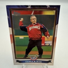 2011 Topps Opening Day George Bush #PFP-7