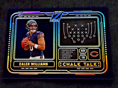 2024 Panini Zenith Chalk Talk RC Caleb Williams Rookie Holofoil SSP #1 MINT 🐻🐻