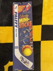 NHLPA Collectible Mini-Sticks Zigmund Palffy New York, Irwin Toy, New Box Damage