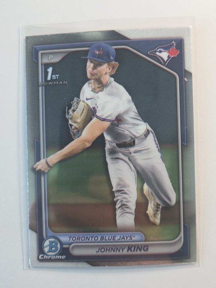 2024 Bowman Chrome 1st Johnny King BDC-36 Blue Jays