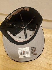 Mitchell & Ness Boston Bruins FIitted Hats Brown & Black Pair Of 2 Hats Size 7