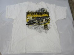New Nascar #39 Ryan Newman Army Strong MensSizes S-M-L-XL-2XL-3XL-4XL WhiteShirt