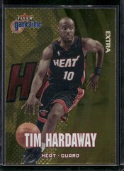 2000-01 Fleer Game Time #17 Tim Hardaway Extra