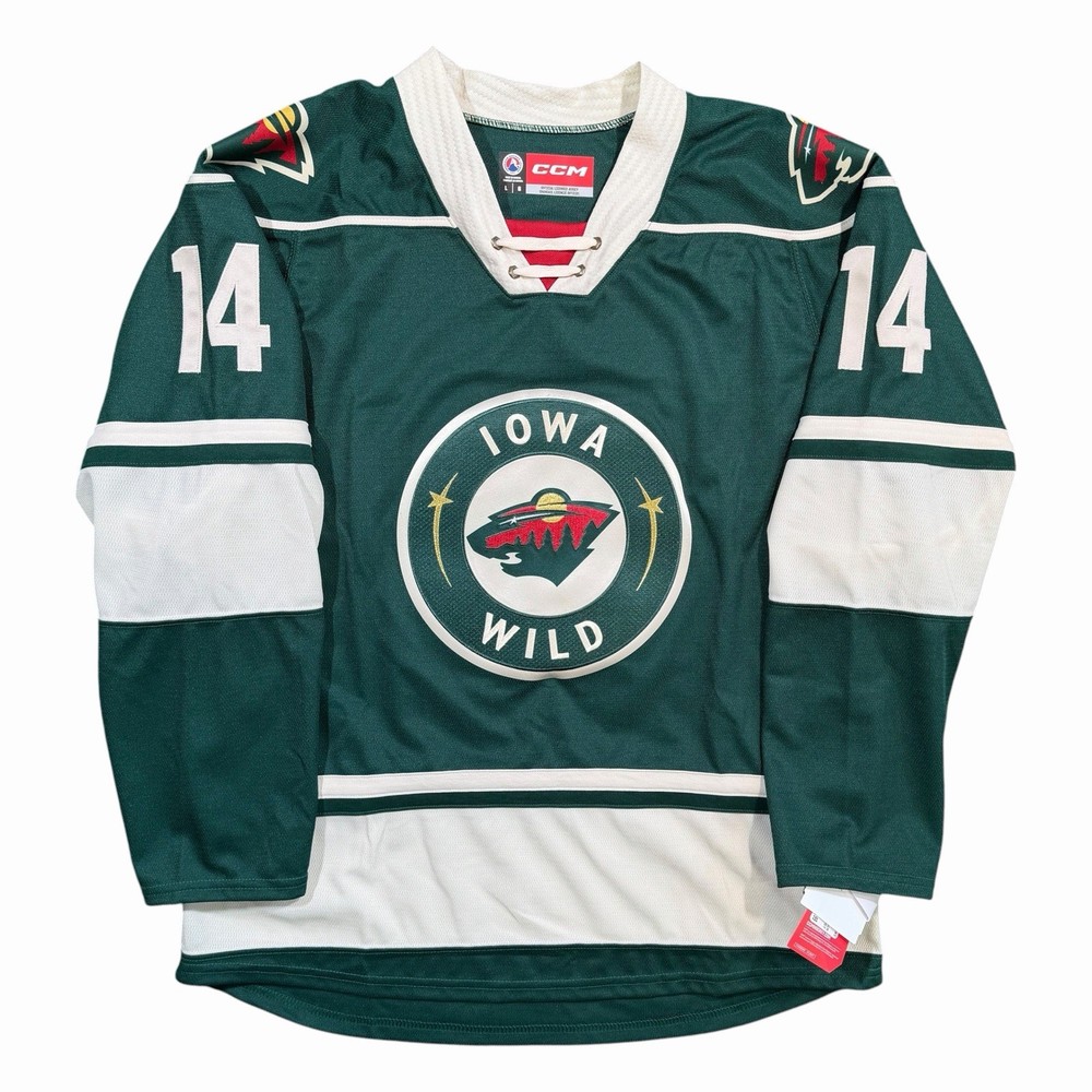 Eric Staal Iowa Wild CCM AHL Hockey Jersey – Large