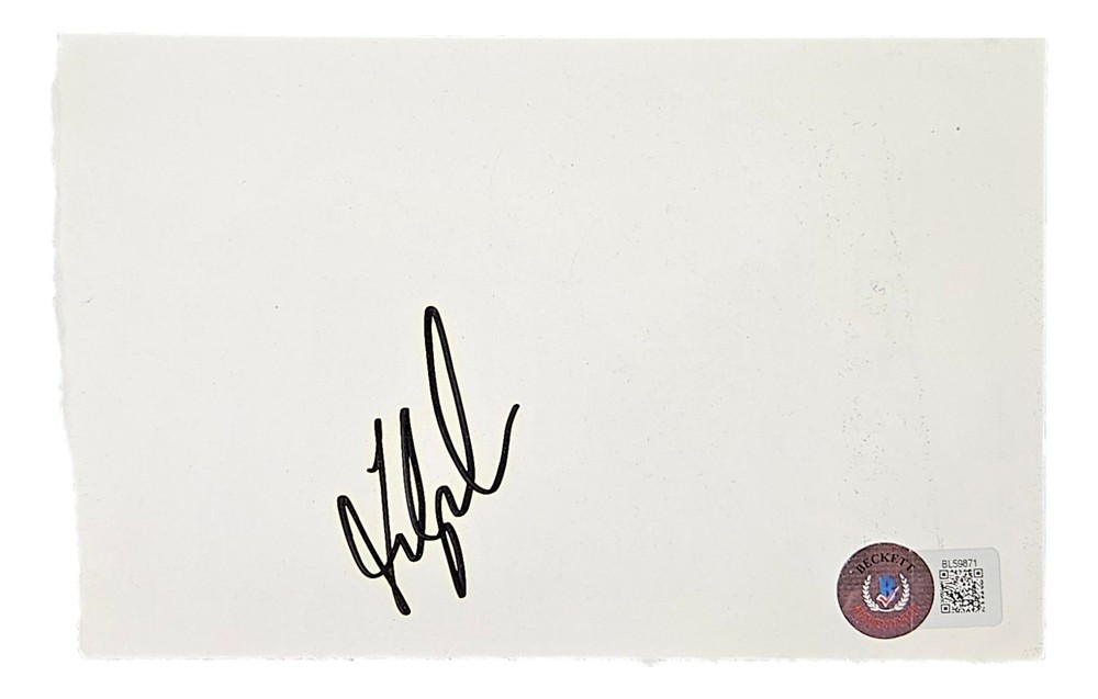 Fred Couples Signed 4×6 PGA Cut Signature BAS BL59871