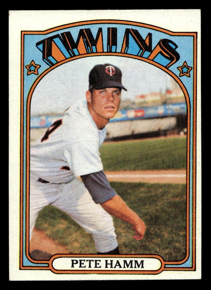 1972 Topps #501 Pete Hamm Ex-Mint Twins ID:422654