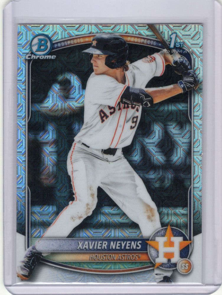 2025 Bowman Draft – Xavier Neyens #BDC-2 1st Chrome Mojo Refractor