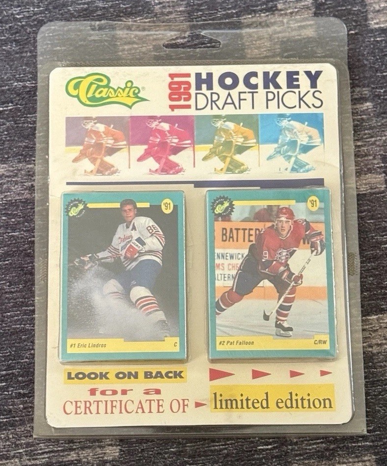 1991 Classic Hockey Draft Picks Set Factory Sealed Limited Edition Eric Lindros