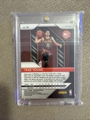 2018-19 Panini Prizm – Trae Young #78 Red White & Blue Prizm (RC)
